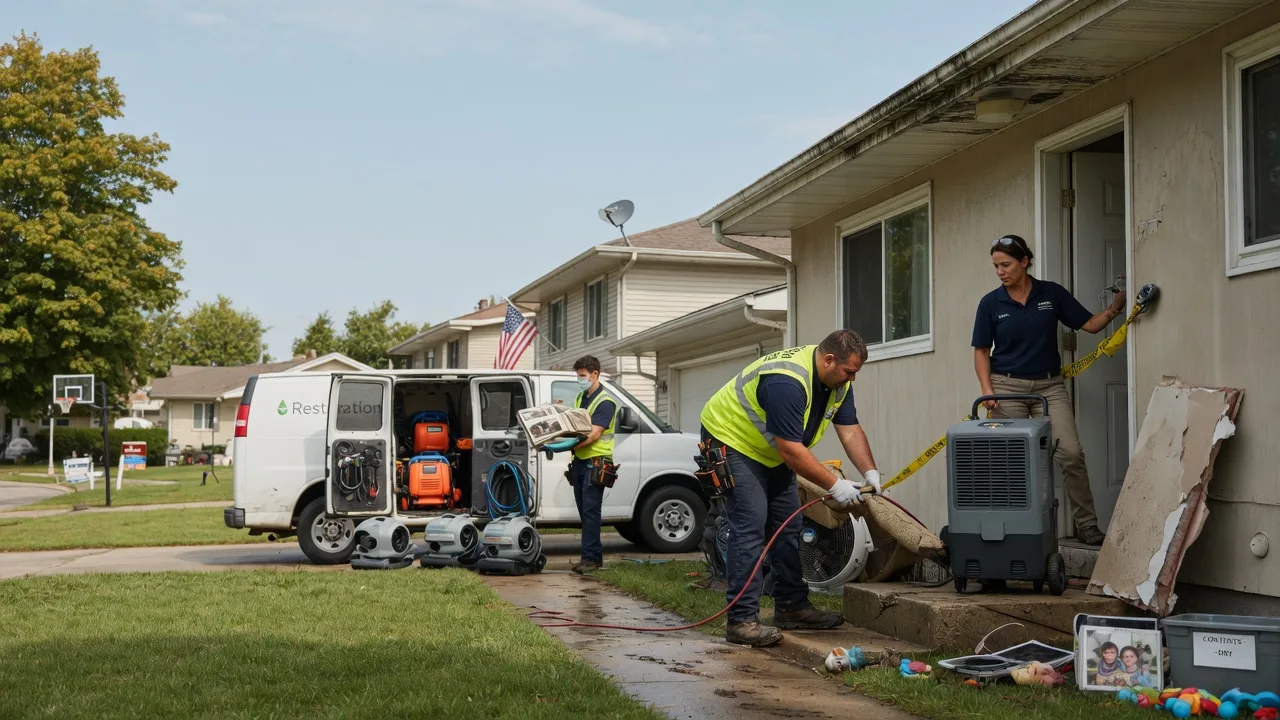 Water Damage Restoration in New Paris, OH near me
